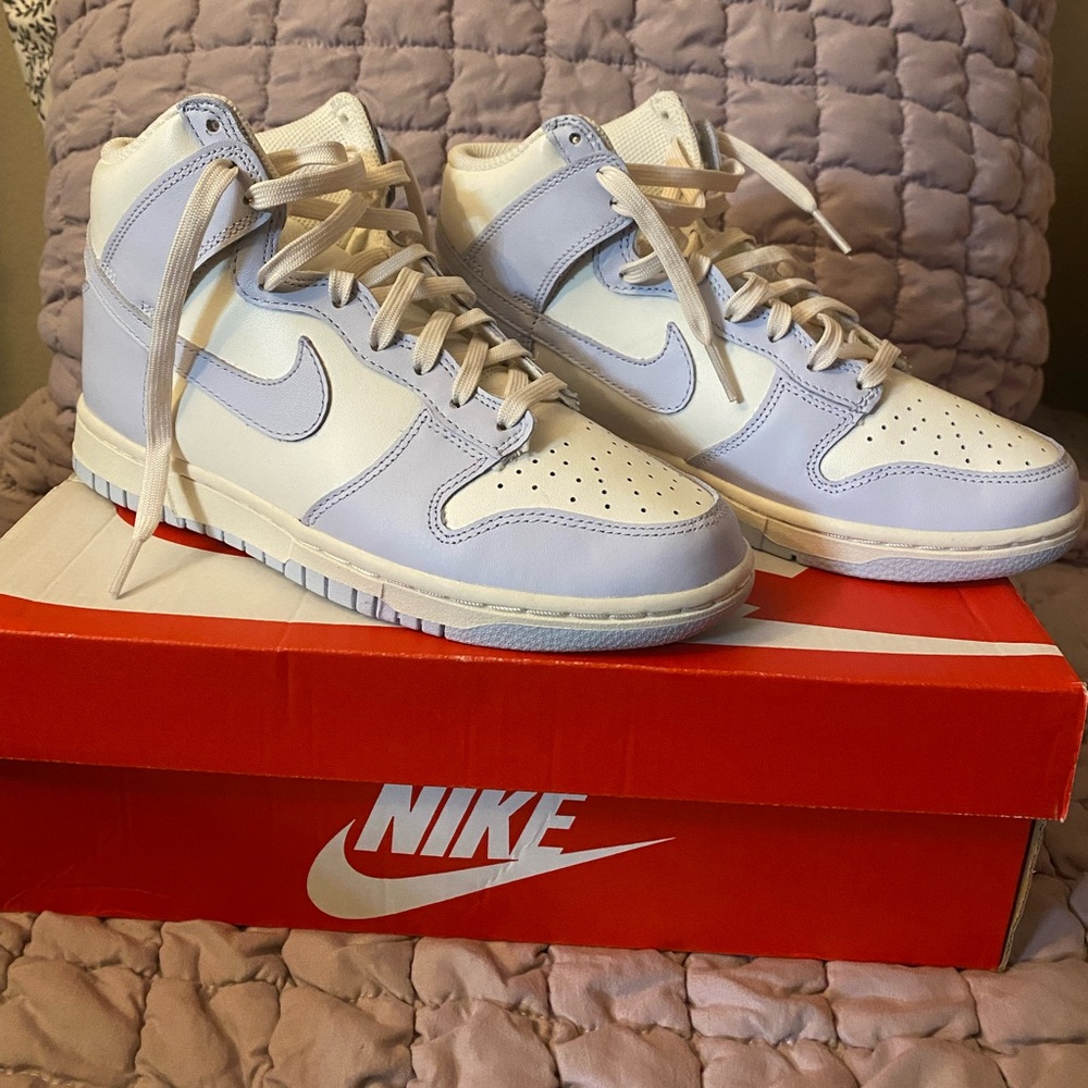 Nike Dunk Highs 
“Football Grey”
